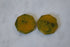 Green Octagon Earrings - Marbled Octagonal Bakelite Studs